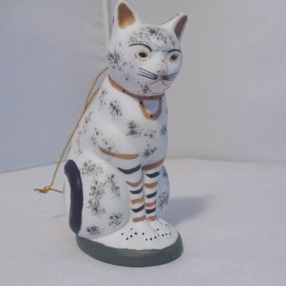1993 MMA Metropolitan Museum of Art Fancy Cat Ornament Figurine - Picture 1 of 9